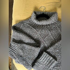 Brown Turtleneck Sweater